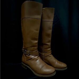 MICHAEL Michael Kors Brown Over the Knee Boots